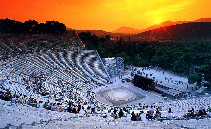 Theatre gave birth to democracy in ancient Greece.