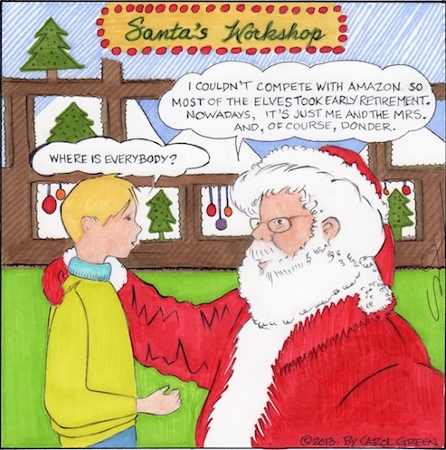 Santa vs. Amazon