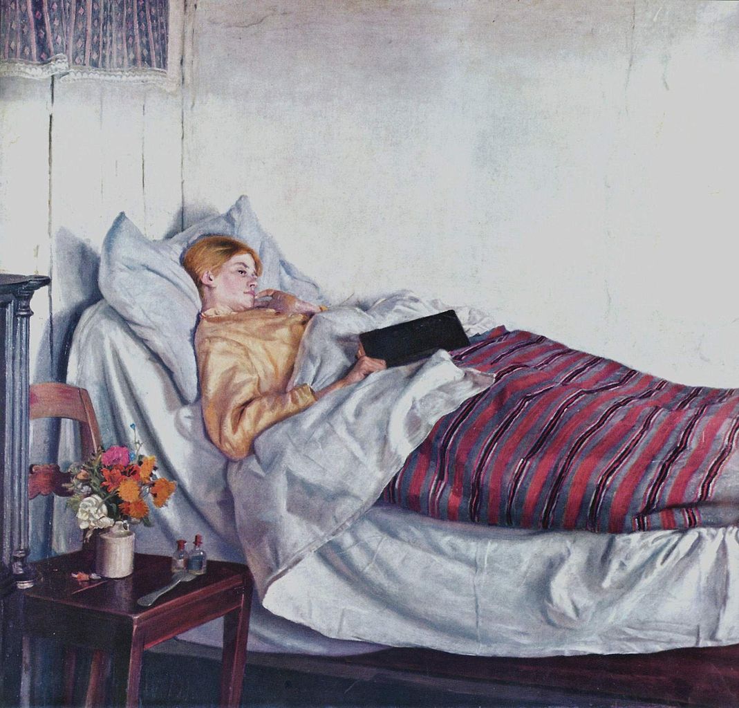 The Sick Girl, (1882) by Michael Ancher, courtesy of Wikimedia