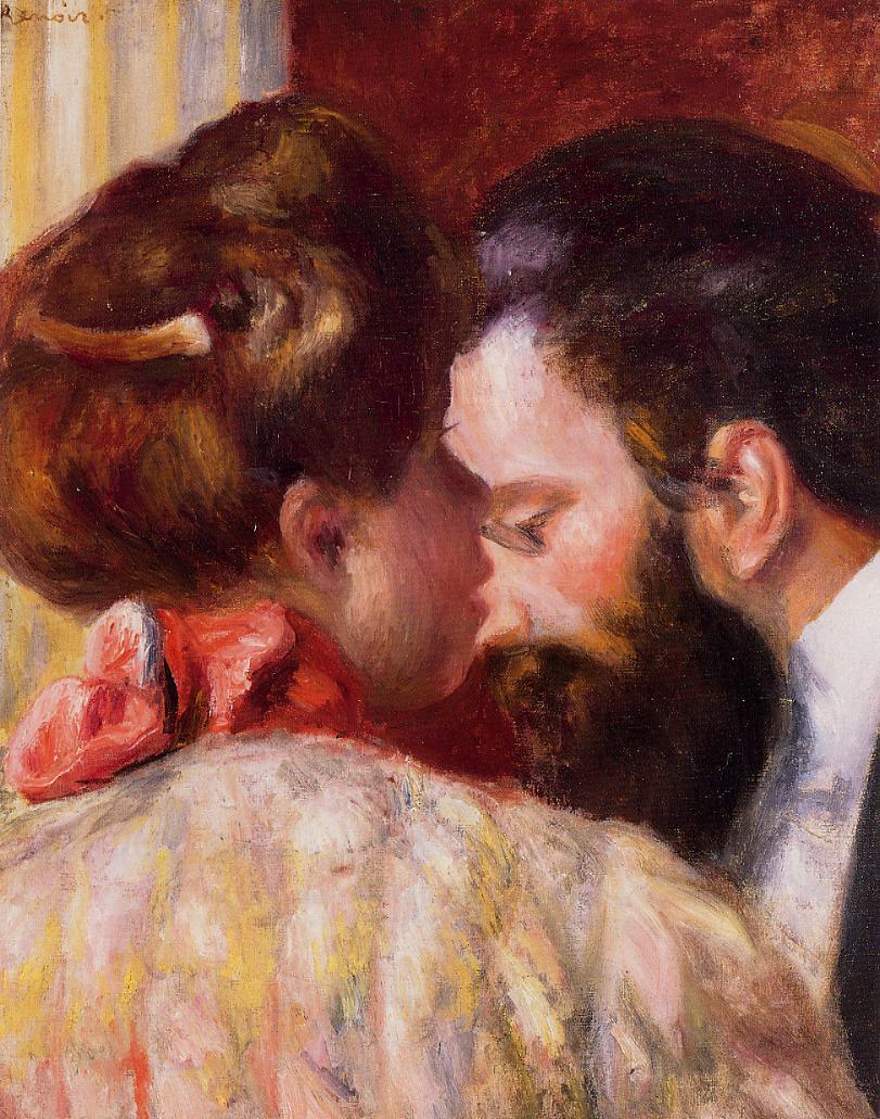 Confidence, (1897) by Pierre Auguste Renoir, Courtesy of Wikipaintings