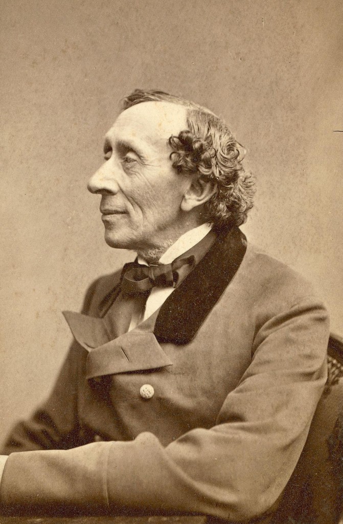 Hans Christian Andersen, 1869. Photo: Thora Hallagar