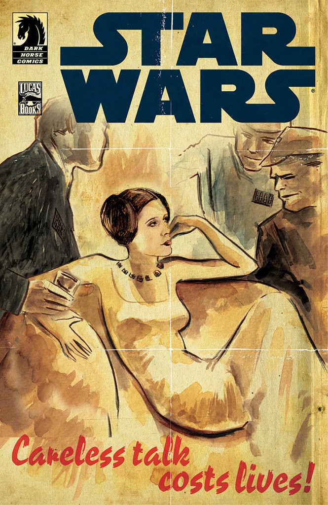 Matt's cover for Dark Horse's Star Wars: Rebel Heist