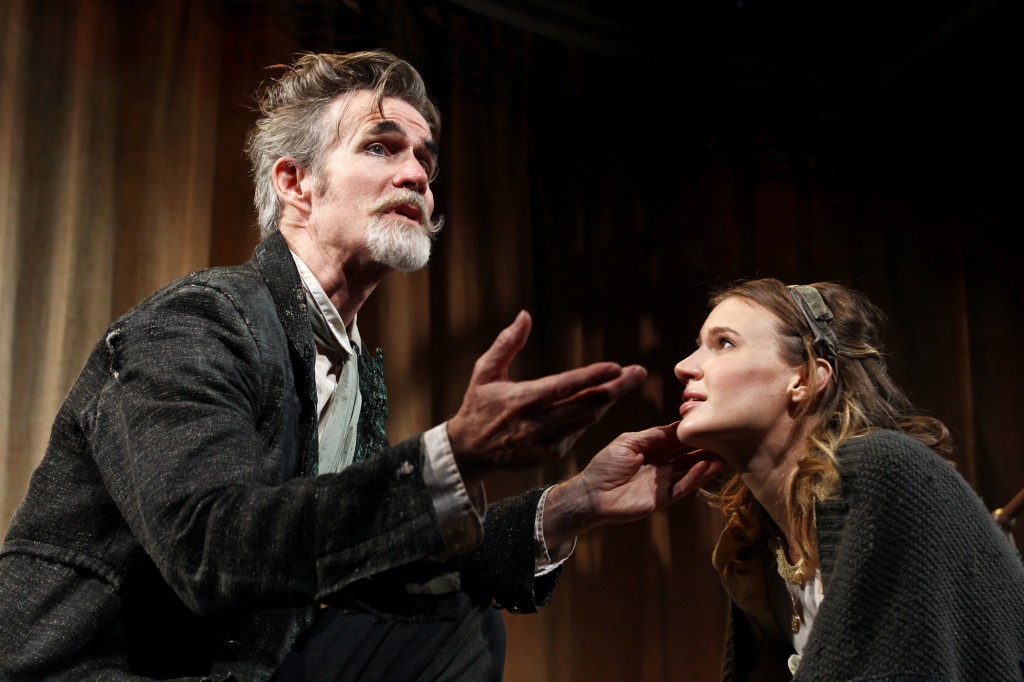 Tom Nelis and Charlotte Graham in South Coast Repertory's 2014 p