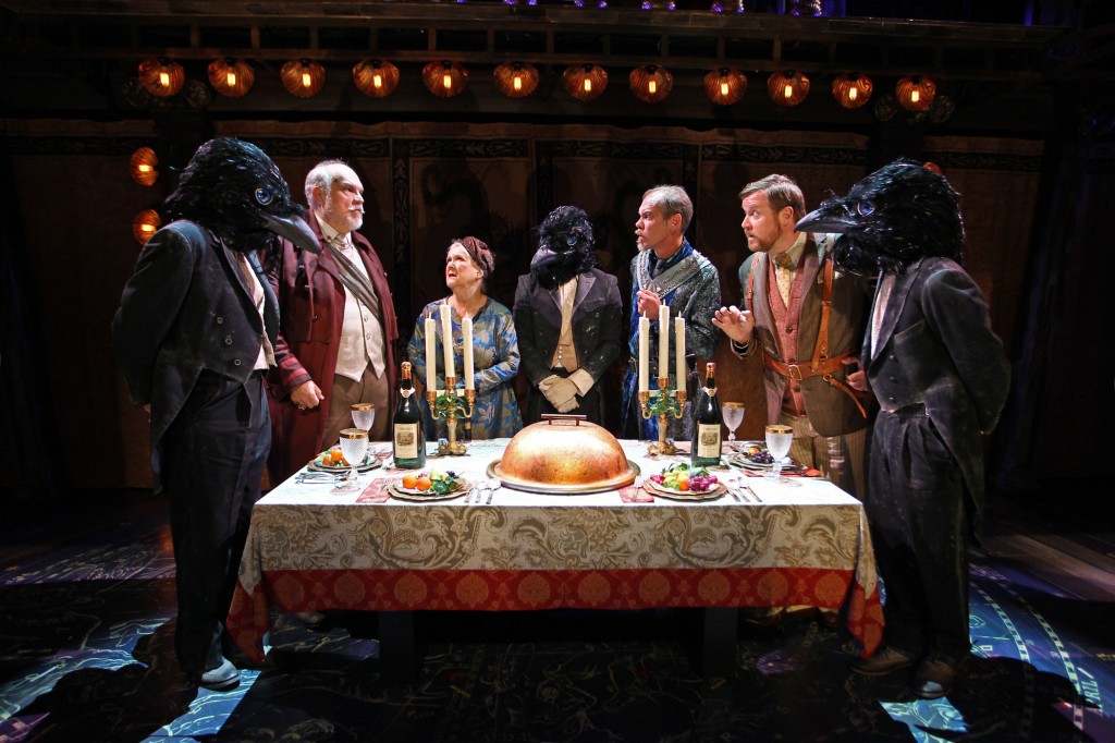 Cast members in South Coast Repertory's 2014 production of THE T