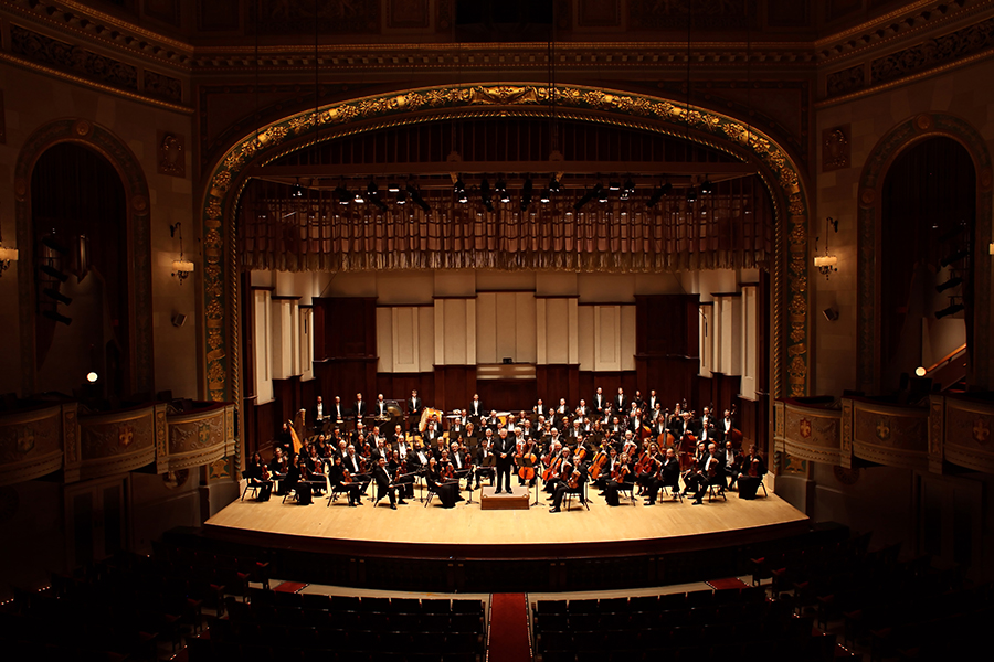 Slatkin and the entire Detroit Symphony Orchestra. Photo: Cybelle Codish