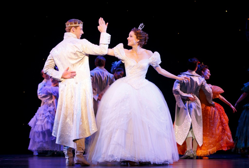Andy Huntington Jones and Paige Faure in Rodgers + Hammerstein's Cinderella
