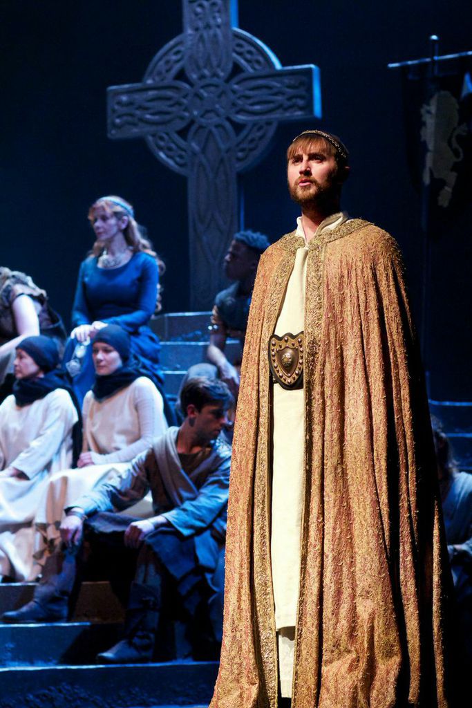 Ewan Donald as Malcolm  in Dunsinane.