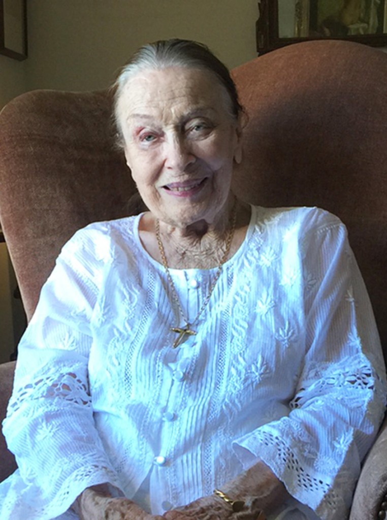 Patricia Morison at 100. Photo by Carol Summers.