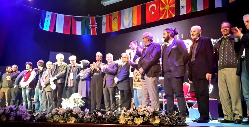 International poets take stage on the inaugural day of the Uskudar International Poetry Festival in Istanbul