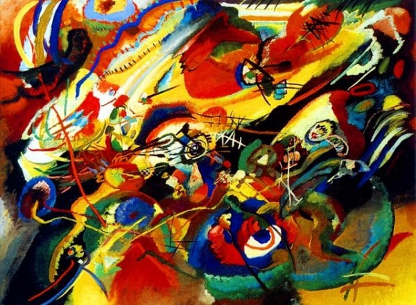 Kandinsky, Sketch for Composition VII, 1913