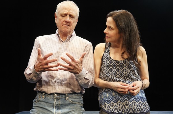 Denis Arndt and Mary-Louise Parker in Heisenberg Credit: Joan Marcus