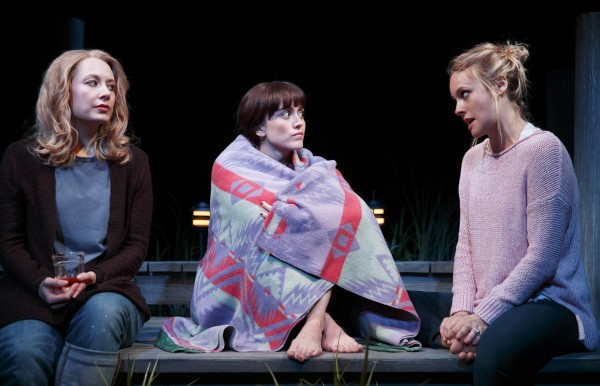 Jennifer Mudge, Heather Lind, and Alicia SIlverstone in Of Good Stock Credit: Joan Marcus