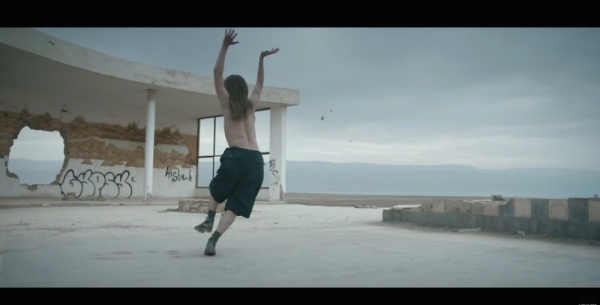 Billy Barry dancing in Benjamin Millipied's "Weight of Gold" music video for Forrest Swords