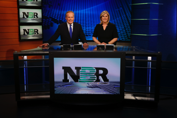 Tyler Mathisen and Sue Herera co-anchor NBR (Nightly Business Report), a public television weeknightly staple for more than 35 years. APT Exchange 
