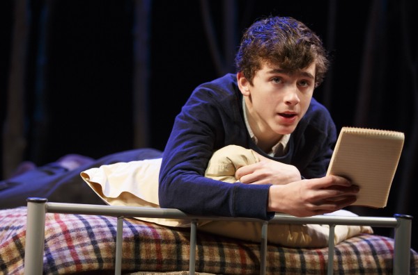 Timothee Chalamet in Prodigal Son. Credit: Joan Marcus