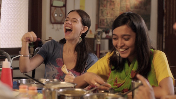 Kalki Koechlin (left) and Sayani Gupta (right) in MARGARITA WITH A STRAW - Courtesy of Wolfe Video