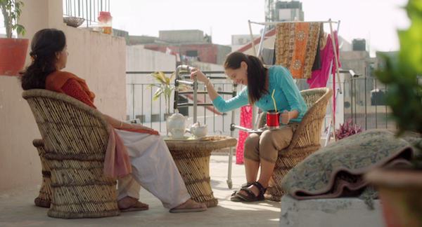 Revathy (left) and Kalki Koechlin (right) in MARGARITA WITH A STRAW - Courtesy of Wolfe Video