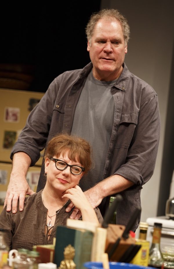 Amy Warren and Jay O. Sanders in What Did You Expect? Credit: Joan Marcus