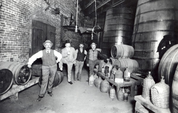 Pelanconi House winery. 1870s