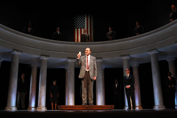  Hugo Armstrong as LBJ in All the Way At South Coast Repertory.