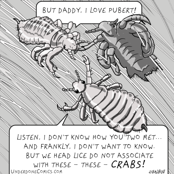 UNDERDONE forbidden lice love