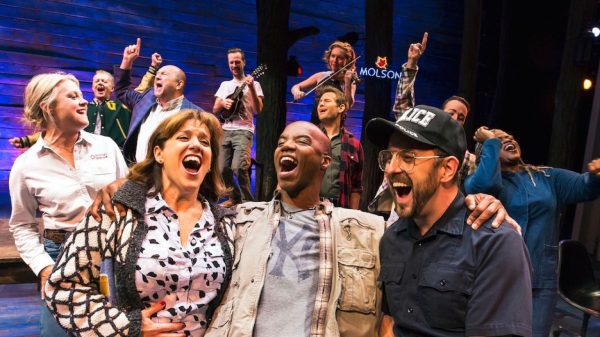 The cast of Come from Away Credit: Matthew Murphy