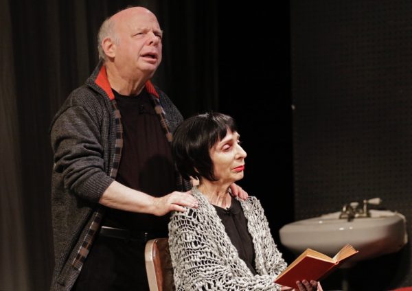 Wallace Shawn and Deborah Eisenberg in The Designated Mourner At Redcat