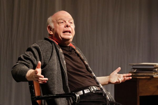 Wallace Shawn in The Designated Mourner at Redcat.