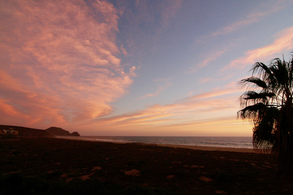 Baja Beach sunset, Todos Santos, Baja California Sur, Todos Santos Writers Workshop