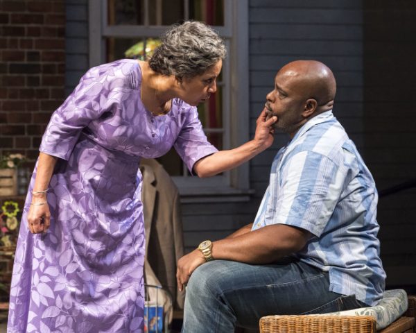 Phylicia Rashad and J.Bernard Calloway in Head of Passes at the Mark Taper Forum.