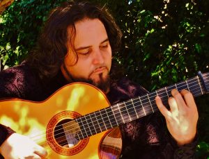 Flamenco guitarist Andres Vadin.