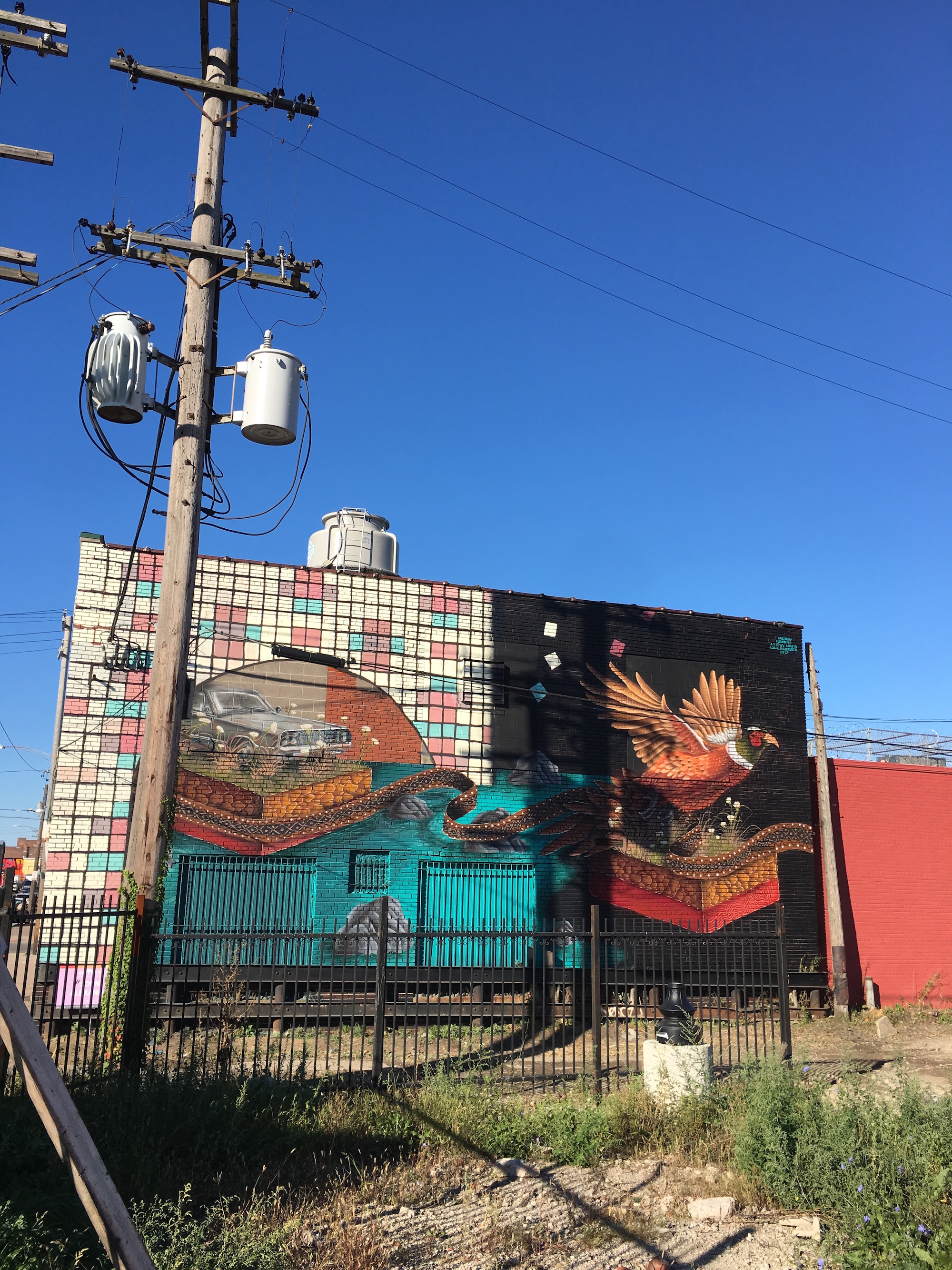 Detroit Murals in the Market