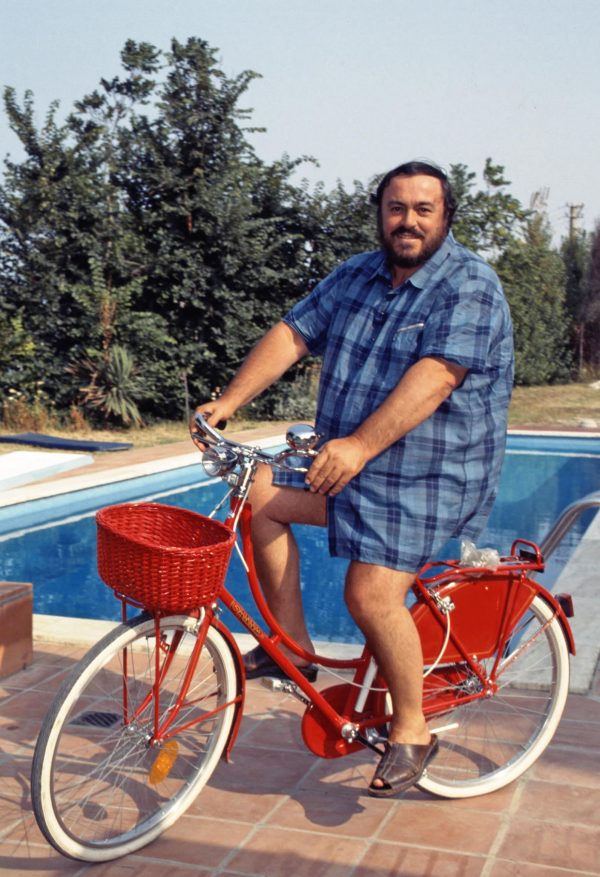 Luciano Pavarotti (c) Elisa Leonelli 1985