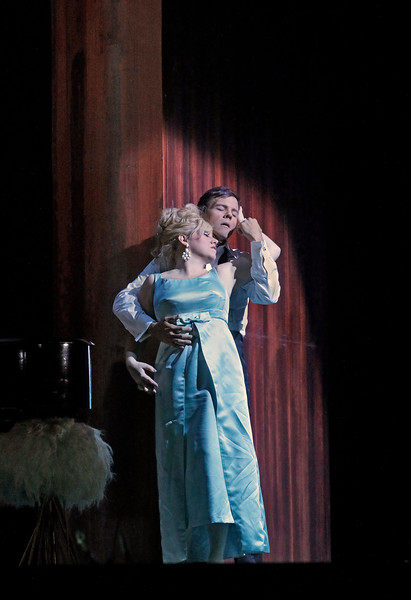 Sophie Bevan and David Portillo in The Exterminating Angel. Credit: Ken Howard/The Metropolitan Opera
