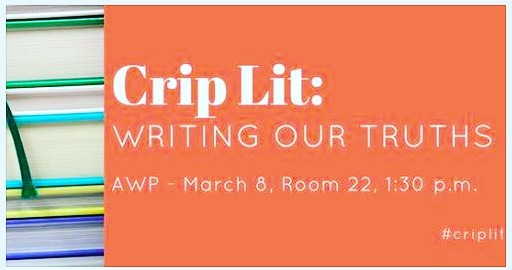"Crip Lit,"one of the panels I enjoyed : my friend Jill Khoury was on the panel.