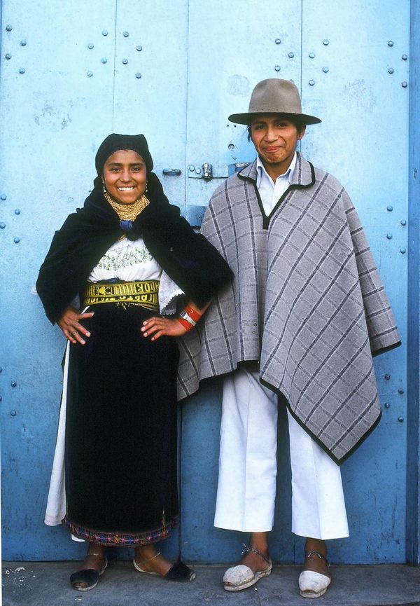 Quito, Ecuador. Otavalo couple (c) Elisa Leonelli 1981