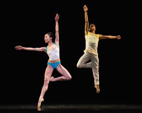 Frances Chung and Esteban Hernandez in Stanton Welch's "Bespoke". Photo by Erik Tomasson.