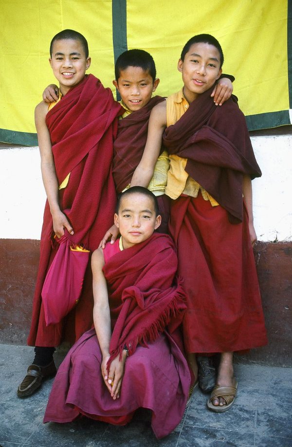  Young Buddhist monks-Katmandu, Nepal © Elisa Leonelli 1984