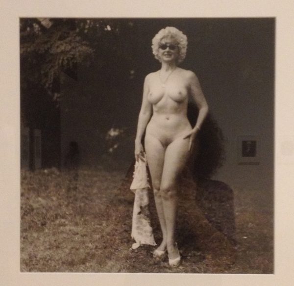  Nudist lady with swan sunglasses, Pa © Diane Arbus 1965
