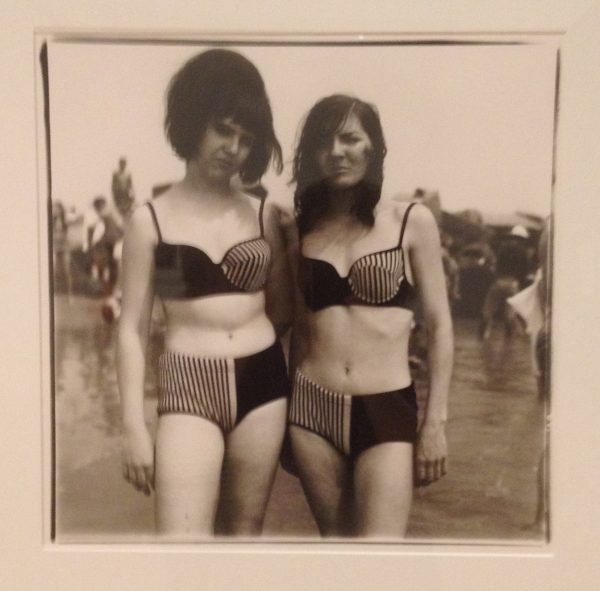  Two girls in matching bathing suits, Coney Island NY © Diane Arbus 1967