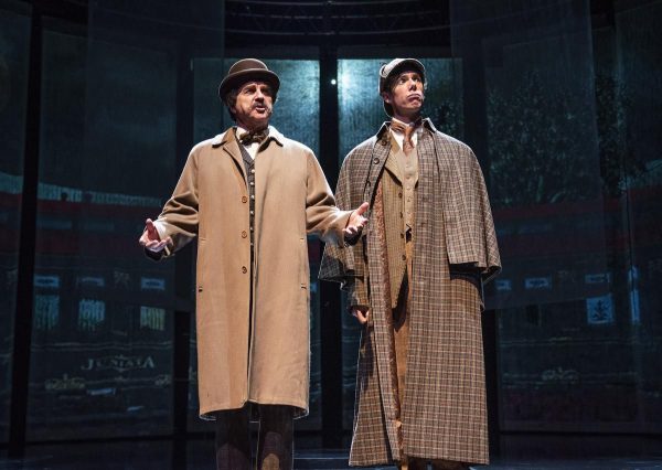 Ric Reid as Dr. Watson and Damien Atkins at Sherlock Holmes in The Hound of the Baskervilles at the Shaw Festival. Credit: Emily Cooper