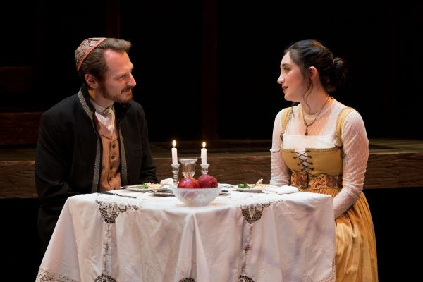 Leo Marks and Erika Soto in Everything That Never Happened at Boston Court.