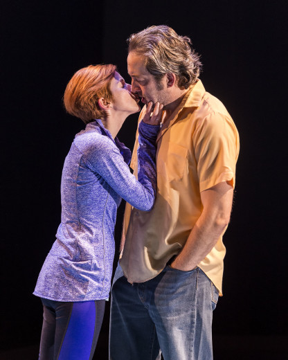 Cora Vander Broek & Ian Barford in Linda Vista at Center Theatre Group's Mark Taper Forum.