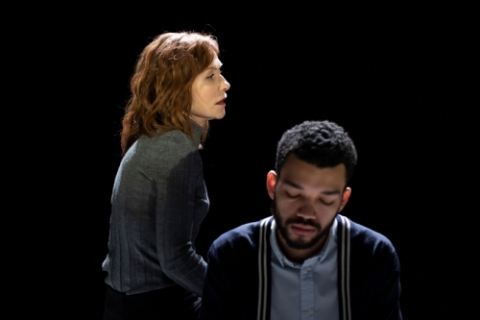 Isabelle Huppert and Justice Smith in The Mother Credit: Ahron R. Foster