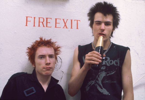 Sex Pistols-Johnny Rotten, Sid Vicious © Elisa Leonelli 1977