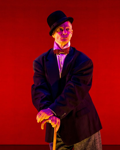 Bill Irwin in On Beckett at the Kirk Douglas Theatre in Culver City.