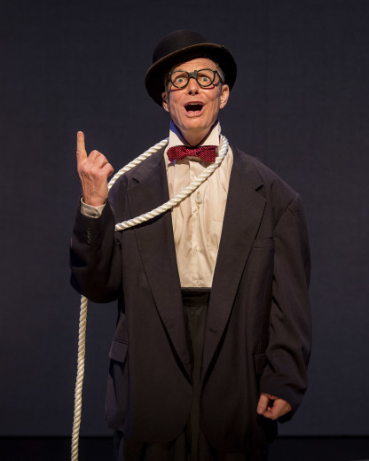 Bill Irwin in On Beckett at the Kirk Douglas Theater in Cilve City.