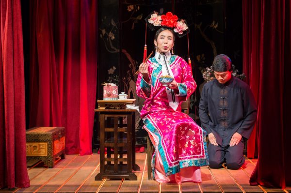 Amy Chu & Trieu Tran in The Chinese Lady at the Greenway Court Theatre. Photo by Michael C. Palma.