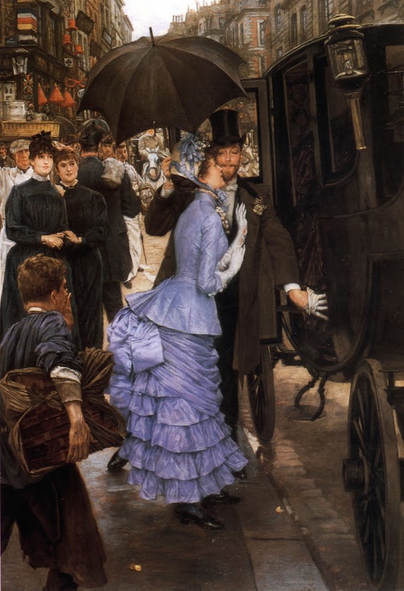 James Tissot, La Femme à Paris: The Bridesmaid, about 1883-85, oil on canvas, collection of Leeds Museums and Galleries, LEEAG.PA.1897.0015.