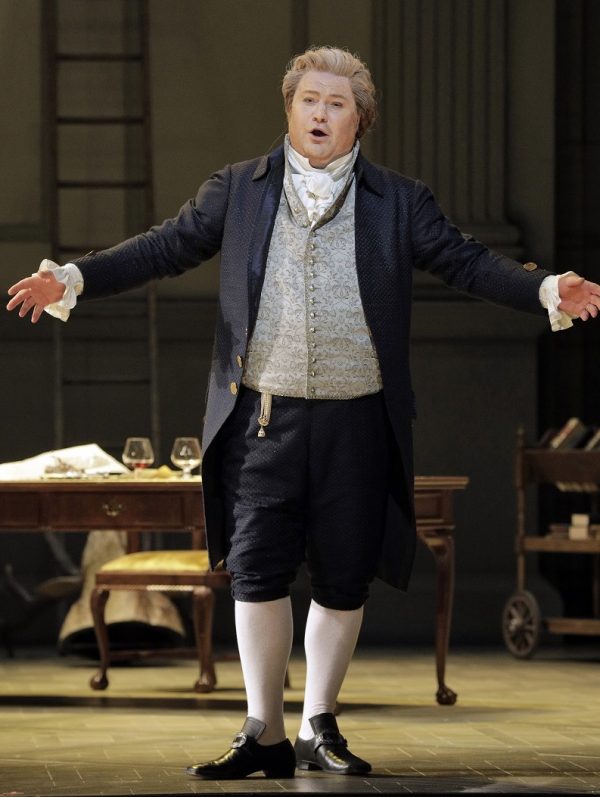 Levente Molnar as Count Almaviva in Mozart's The Marriage of Figaro. Photo: Cory Weaver/San Francisco Opera.